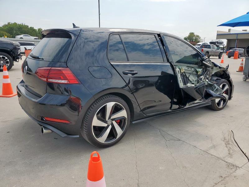 3VW6T7AU7LM005707 - 2020 VOLKSWAGEN GTI S შავი ფოტო 3