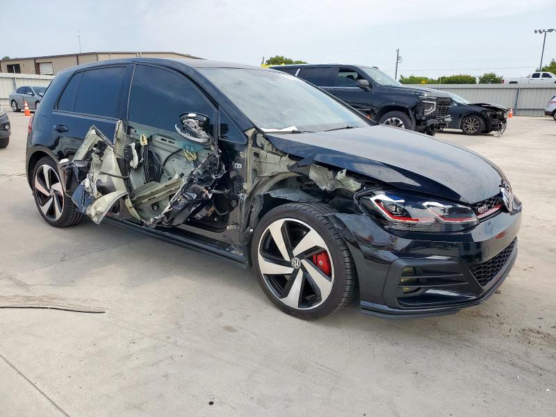 3VW6T7AU7LM005707 - 2020 VOLKSWAGEN GTI S შავი ფოტო 4
