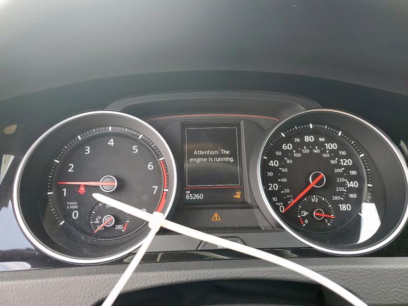 3VW6T7AU7LM005707 - 2020 VOLKSWAGEN GTI S შავი ფოტო 9