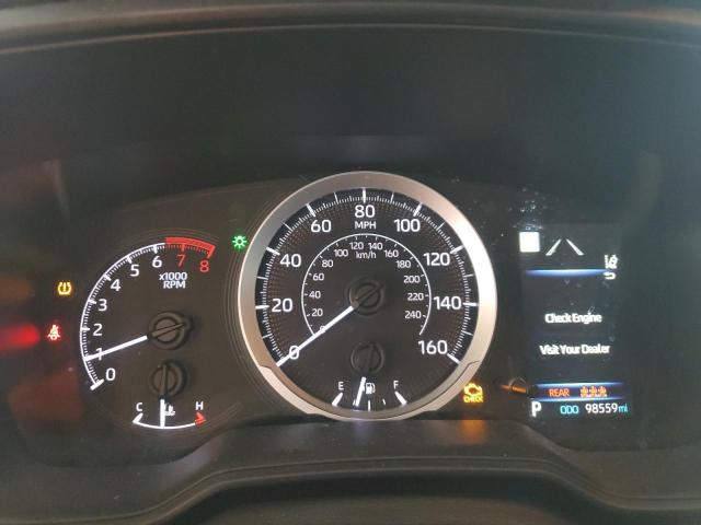 5YFEPRAE5LP136070 - 2020 TOYOTA COROLLA LE BLUE photo 9