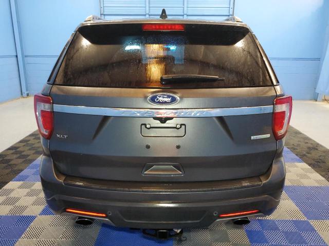 1FM5K7DH1JGC64924 - 2018 FORD EXPLORER XLT Մոխրագույն լուսանկար 6