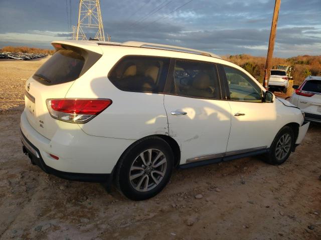 5N1AR2MM8FC697777 - 2015 NISSAN PATHFINDER S WHITE photo 3