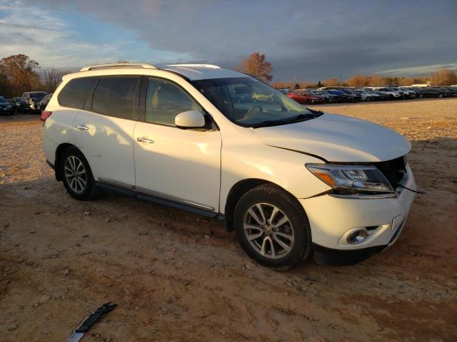 5N1AR2MM8FC697777 - 2015 NISSAN PATHFINDER S WHITE photo 4