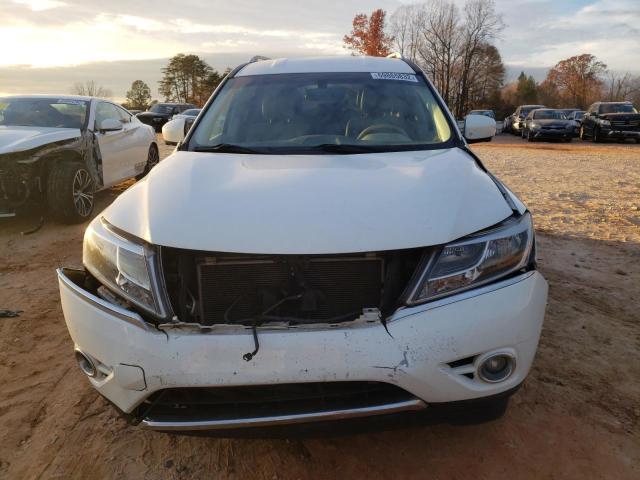 5N1AR2MM8FC697777 - 2015 NISSAN PATHFINDER S WHITE photo 5