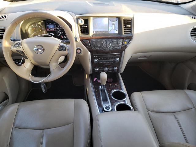 5N1AR2MM8FC697777 - 2015 NISSAN PATHFINDER S WHITE photo 8