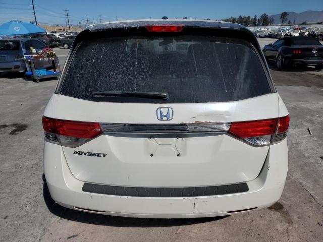 5FNRL5H62GB141703 - 2016 HONDA ODYSSEY EXL WHITE photo 6