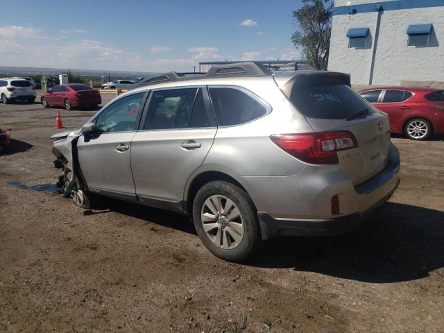 4S4BSAFC2H3421606 - 2017 SUBARU OUTBACK 2.5I PREMIUM SILVER photo 2