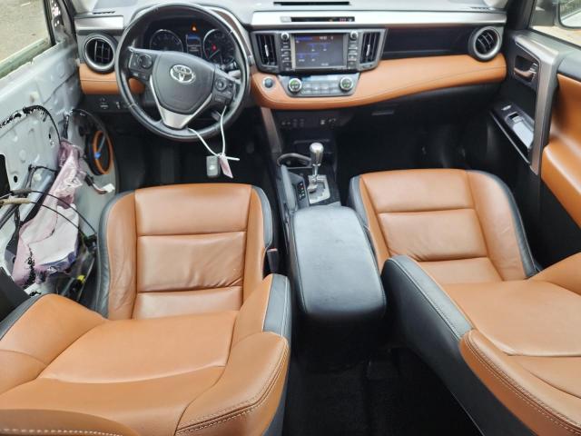 JTMYFREV5JJ734591 - 2018 TOYOTA RAV4 LIMITED თეთრი ფოტო 8