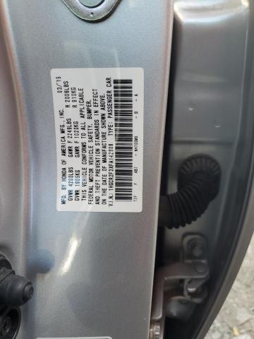 1HGCR2F3XFA142909 - 2015 HONDA ACCORD LX SILVER photo 12