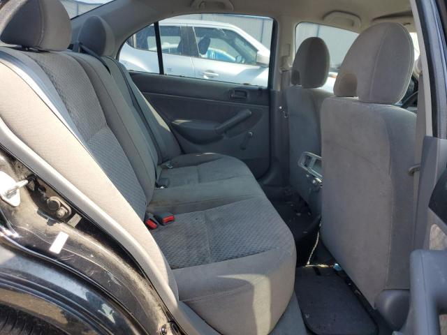 1HGES16315L027299 - 2005 HONDA CIVIC DX VP BLACK photo 10
