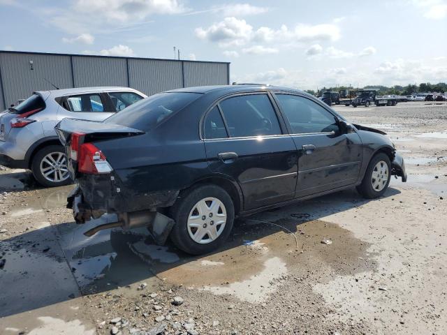 1HGES16315L027299 - 2005 HONDA CIVIC DX VP BLACK photo 3