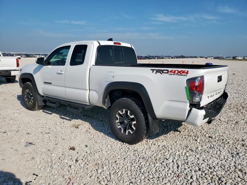 3TYSZ5AN0PT122391 - 2023 TOYOTA TACOMA ACCESS CAB WHITE photo 2