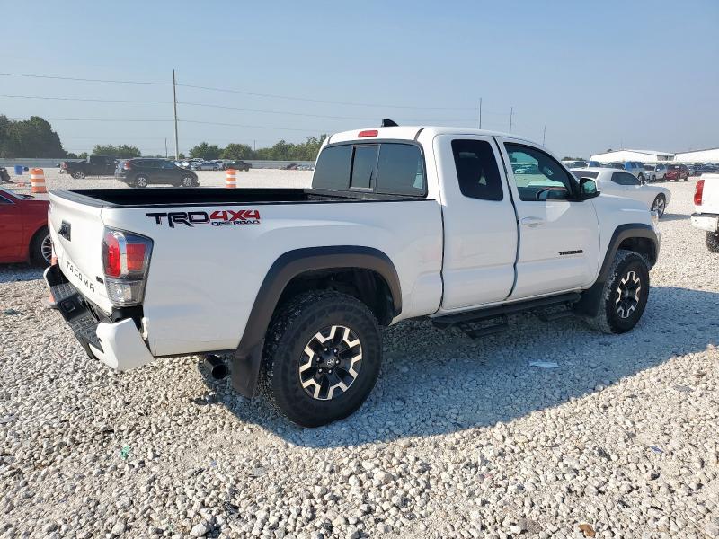 3TYSZ5AN0PT122391 - 2023 TOYOTA TACOMA ACCESS CAB WHITE photo 3