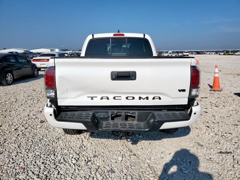 3TYSZ5AN0PT122391 - 2023 TOYOTA TACOMA ACCESS CAB WHITE photo 6