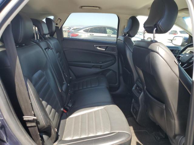 2FMPK3J93HBC10654 - 2017 FORD EDGE SEL BLUE photo 11