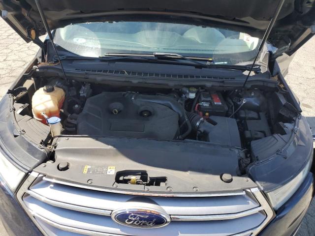 2FMPK3J93HBC10654 - 2017 FORD EDGE SEL BLUE photo 12