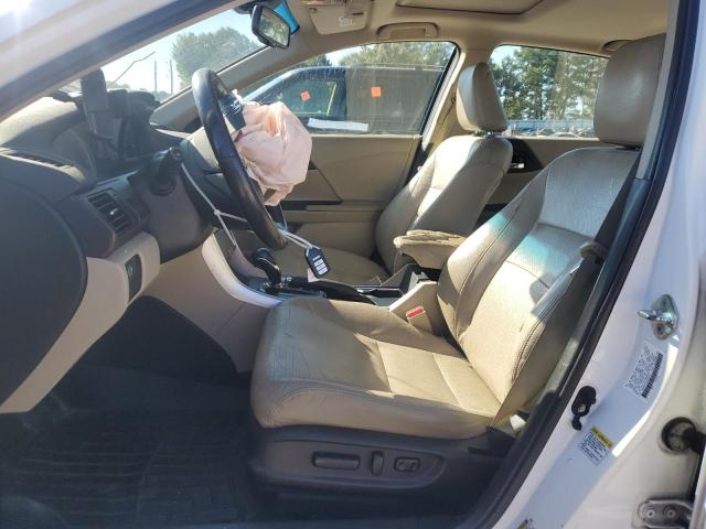 1HGCR2F87DA002888 - 2013 HONDA ACCORD EXL WHITE photo 7