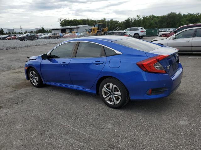 19XFC2F5XJE020006 - 2018 HONDA CIVIC LX BLUE photo 2