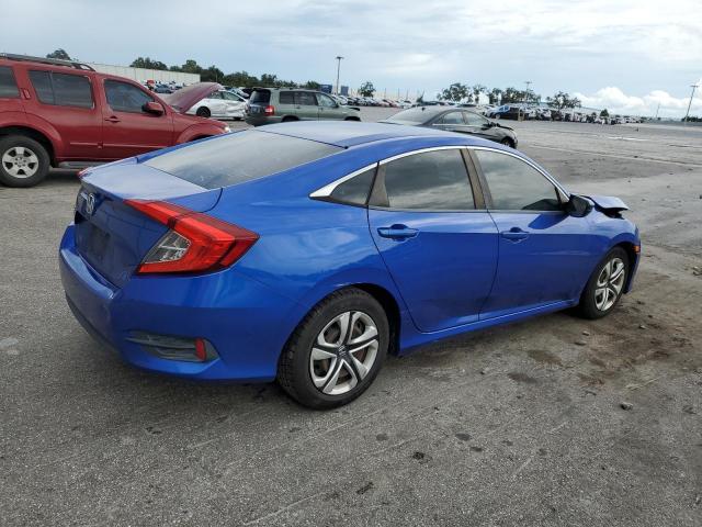 19XFC2F5XJE020006 - 2018 HONDA CIVIC LX BLUE photo 3