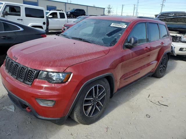 1C4RJFLT8MC562861 - 2021 JEEP GRAND CHER TRAILHAWK RED photo 1