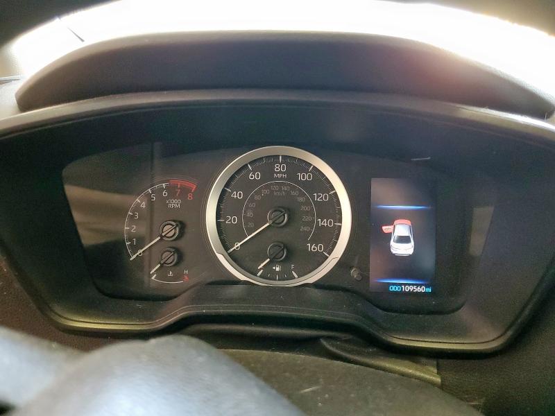 5YFEPMAEXNP275245 - 2022 TOYOTA COROLLA LE GRAY photo 9