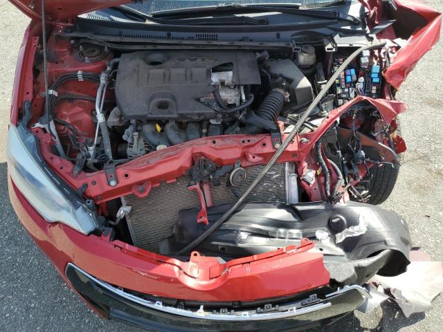 2T1BURHEXGC623420 - 2016 TOYOTA COROLLA L RED photo 11