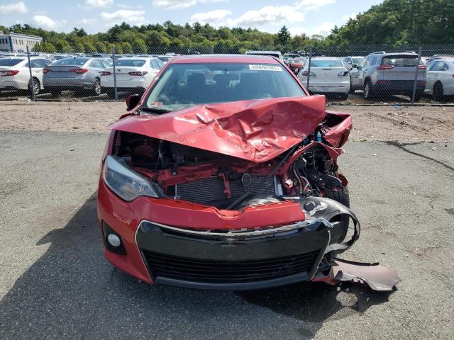 2T1BURHEXGC623420 - 2016 TOYOTA COROLLA L RED photo 5