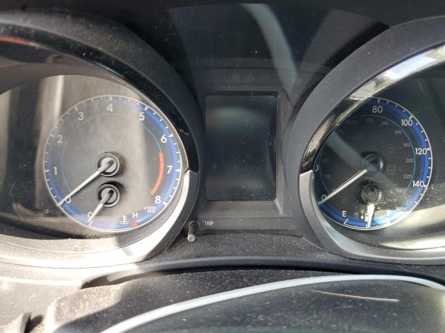 2T1BURHEXGC623420 - 2016 TOYOTA COROLLA L RED photo 9