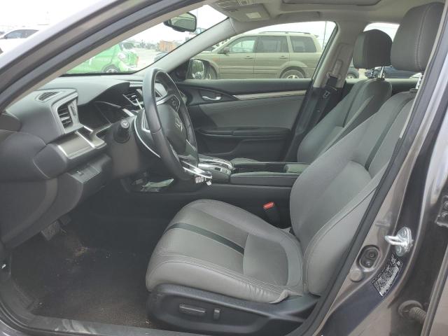 JHMFC1F77JX001097 - 2018 HONDA CIVIC EXL ნაცრისფერი ფოტო 7