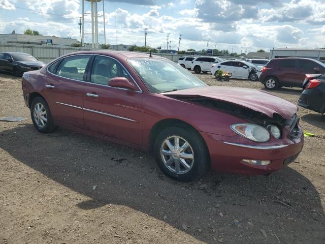 2G4WD562751330813 - 2005 BUICK LACROSSE CXL BURGUNDY photo 4