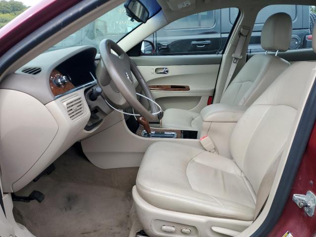2G4WD562751330813 - 2005 BUICK LACROSSE CXL BURGUNDY photo 7