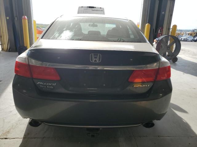 1HGCR2F51FA024006 - 2015 HONDA ACCORD SPORT GRAY photo 6