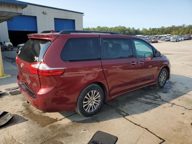 5TDYZ3DC1JS932379 - 2018 TOYOTA SIENNA XLE BURGUNDY photo 3