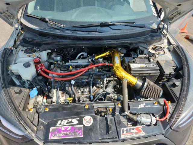 KMHTC6AE5DU169202 - 2013 HYUNDAI VELOSTER TURBO 银色 照片 11