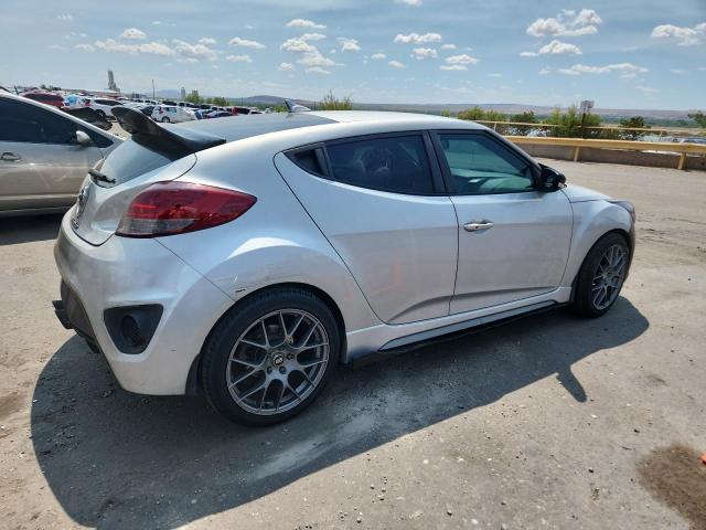 KMHTC6AE5DU169202 - 2013 HYUNDAI VELOSTER TURBO 银色 照片 3