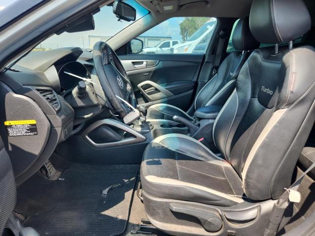 KMHTC6AE5DU169202 - 2013 HYUNDAI VELOSTER TURBO 银色 照片 7