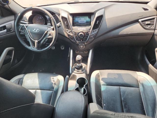 KMHTC6AE5DU169202 - 2013 HYUNDAI VELOSTER TURBO 银色 照片 8