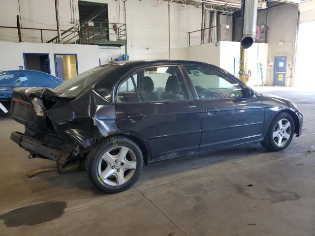 2HGES16574H632196 - 2004 HONDA CIVIC LX შავი ფოტო 3