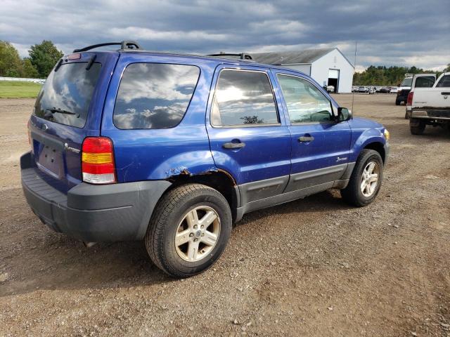 1FMYU95H66KA56270 - 2006 FORD ESCAPE HEV BLUE photo 3