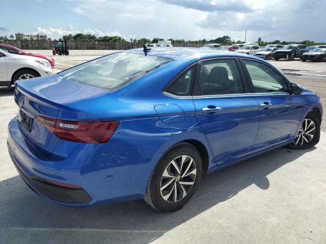 3VW5M7BU2RM031406 - 2024 VOLKSWAGEN JETTA S BLUE photo 3