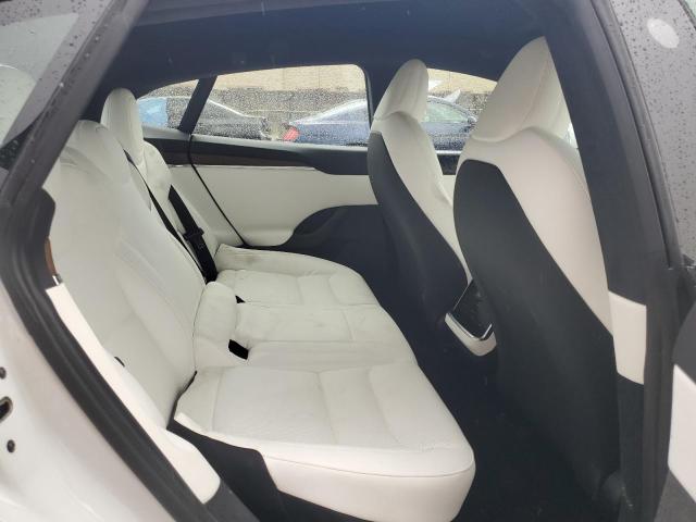 5YJSA1E50MF453591 - 2021 TESLA MODEL S WHITE photo 10