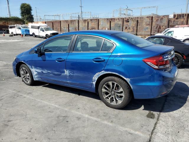 19XFB2F88FE279033 - 2015 HONDA CIVIC EX BLUE photo 2