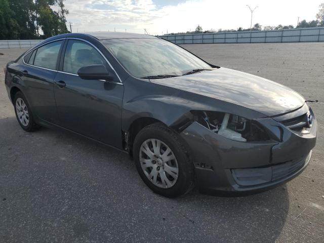 1YVHZ8BHXC5M42375 - 2012 MAZDA 6 I GRAY photo 4