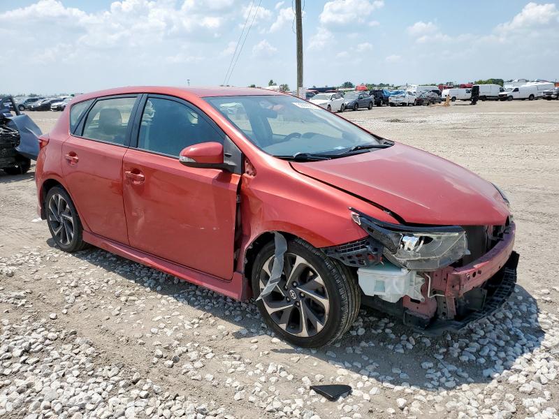 JTNKARJE1GJ522480 - 2016 TOYOTA SCION IM RED photo 4