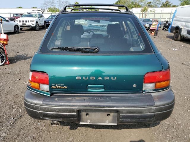 1F1GF4853WH800392 - 1998 SUBARU IMPREZA OU GREEN photo 6