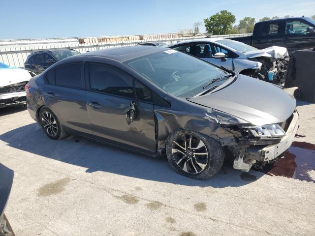 2HGFB2F91DH507658 - 2013 HONDA CIVIC EXL 灰色 照片 4