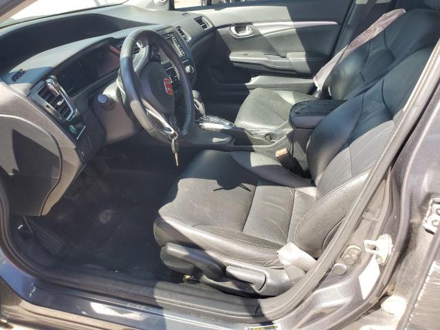 2HGFB2F91DH507658 - 2013 HONDA CIVIC EXL 灰色 照片 7