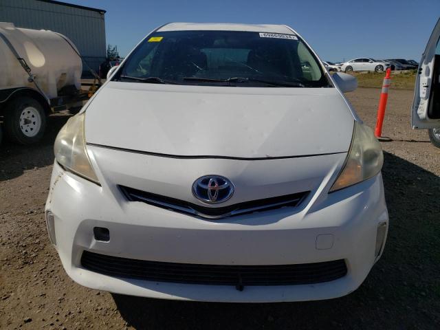 JTDZN3EUXD3226458 - 2013 TOYOTA PRIUS V WHITE photo 5