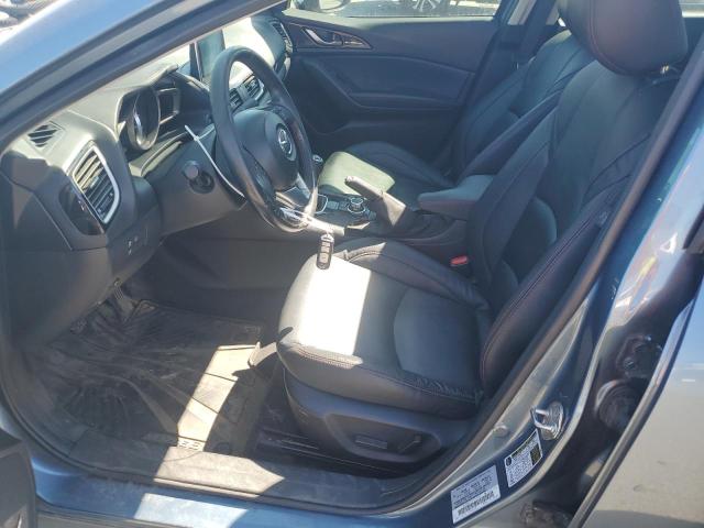 JM1BM1W73F1241285 - 2015 MAZDA 3 GRAND TOURING BLUE photo 7