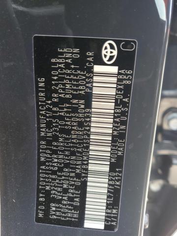 5YFB4MDE1SP245439 - 2025 TOYOTA COROLLA LE GRAY photo 13